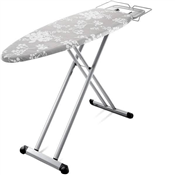 Bartneli Extreme Stability Ironing Board, Made in Europe, with Steam Iron Rest, Adjustable Height, European Made [LONDON USED]